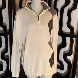 Oscar De La Renta 1/4 Zip Sweater